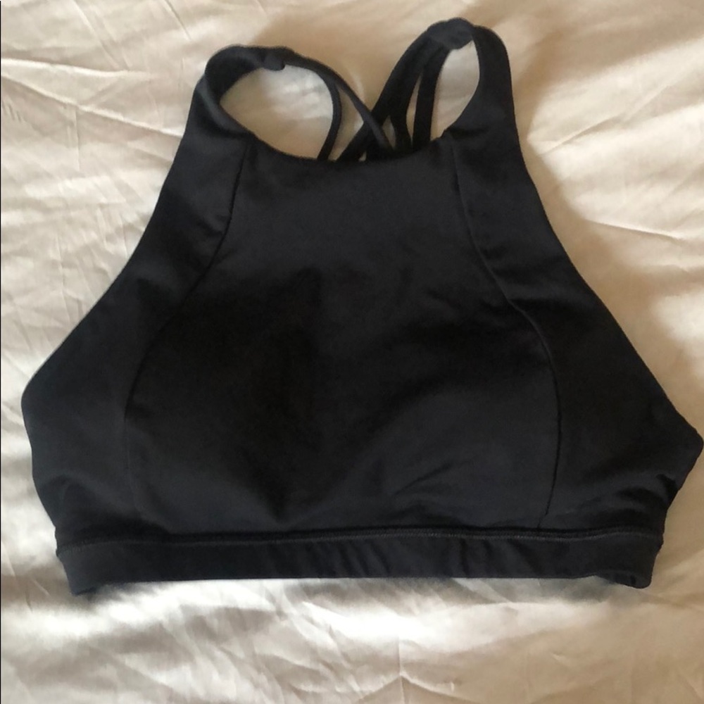 Lulu lemon cropped sports bra
